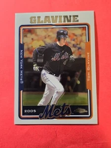 2005 Topps Chrome #13 Tom Glavine, cd1 - Picture 1 of 2