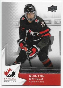 20/21 UPPER DECK TEAM CANADA JUNIORS BASE Hockey (#1-100) U-Pick From List