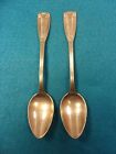 RARE VTG ANTIQUE PAIR OF STERLING SILVER "MGT"? MONOGRAMMED SPOONS: TIFFANY & CO