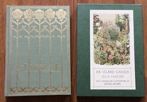 AN ISLAND GARDEN Celia Thaxter 1988 Book CHILDE HASSAM Illustrations FLOWERS - Picture 1 of 10