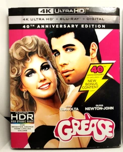 Grease 4K (UHD 4K + Blu-ray + Slip cover) MUSICAL - Picture 1 of 6