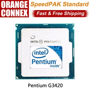 Intel Pentium G3420 3.2GHz 3MB Dual Core 2 Threads SR1NB LGA 1150 CPU Processor - Picture 1 of 11