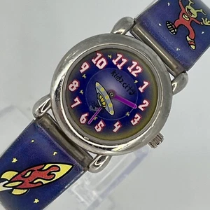 Kidz City Watch Space Themed Alien Spaceship Planets Rocket Ship NEW BATTERY - Picture 1 of 10