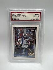 Shaquille O’Neal 1992-93 Tops #362 RC PSA 9 