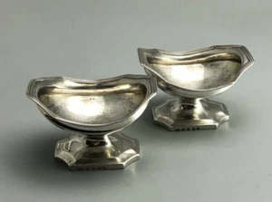 Sales de plata Jorge III Thomas Wallis II Londres 1800 135 g ALZX - Imagen 1 de 4