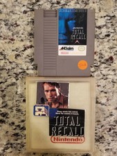 TOTAL RECALL NES NINTENDO NO MANUAL FREE SHIPPING