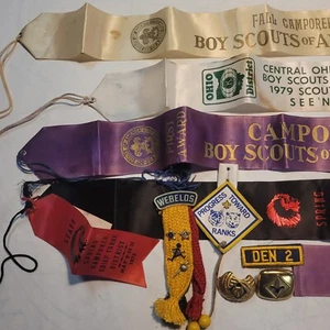 Cub Scout, Webelos, Boy scout items, 1970s - Picture 1 of 4