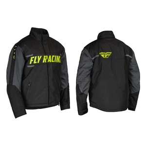 Nuevo Abrigo Chaqueta Fly Racing 2024 Outpost Moto de Nieve Invierno Negro Gris Hi Vis - Imagen 1 de 4