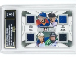 ITG - Used • Heroes & Prospects • Quad Jersey •McDavid/ Reinhart/Ekblad/Nylander - Picture 1 of 2