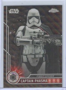 2023 TOPPS CROMADO STAR WARS BLACK WAVE CAPTAIN PHASMA #59 - Imagen 1 de 2