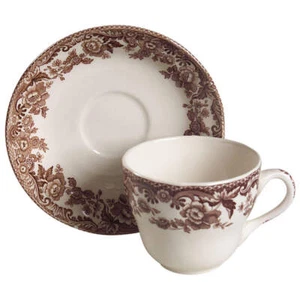 Spode Delamere Brown Cup & Saucer 2302651 - Picture 1 of 1