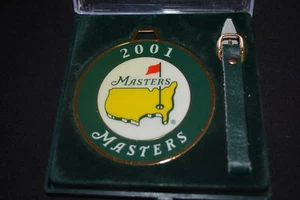 2001 Masters Tournament Metal Golf Bag Tag - Augusta National NEW - Picture 1 of 5