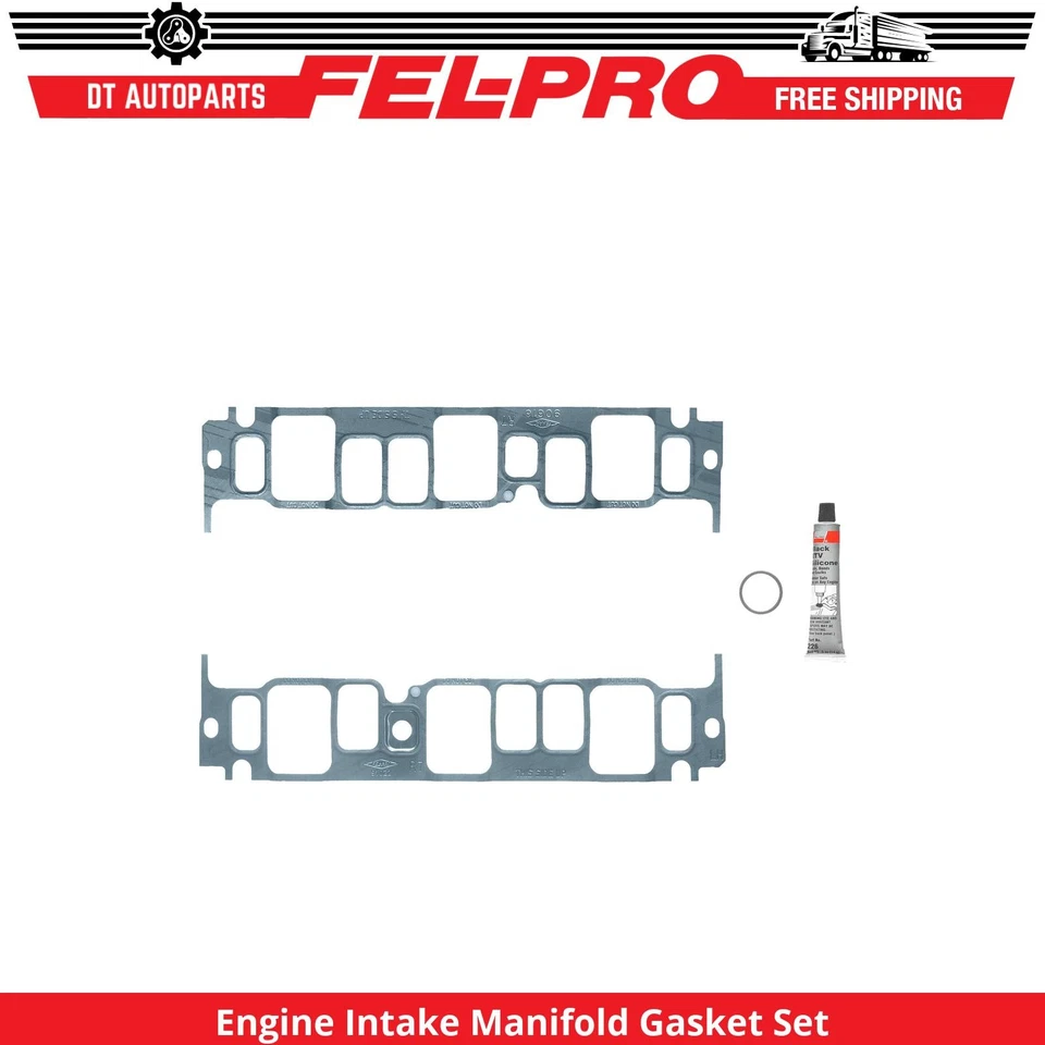 Para 1989-1991 Isuzu Trooper 2.8L V6 conjunto de junta coletor de admissão de motor inferior Fel-Pro - Imagem 1 de 1