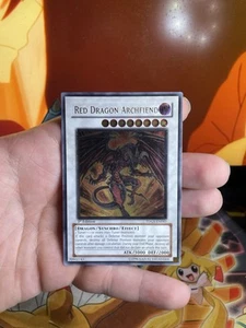 Yu-Gi-Oh Red Dragon Archfiend TDGS-EN041 1st Edition Ultimate Rare LP - Picture 1 of 2
