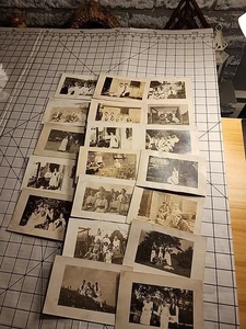 Vintage Photo Postcards Shamokin, PENNSYLVANIA black And White Family Photograph - Picture 1 of 15