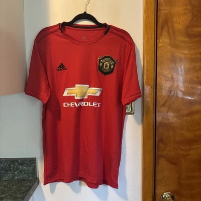 Camiseta de fútbol Manchester United Pogba para hombre talla XL roja Chevrolet 6 ver nota Foto 1 de 4