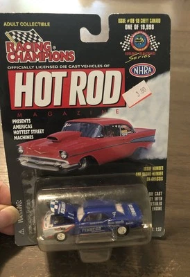 Racing Champions Hot Rod Joe Amato 1969 Camaro Tenneco NHRA Diecast 1998 1/64 Foto 1 de 2