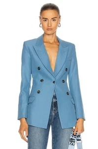 Smythe Not A DB Blazer Blue Slate Single Button Jacket, Size 4 - Bild 1 von 10