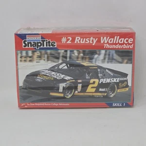 Monogram Snaptite #2 Rusty Wallace Thunderbird Model Kit New Factory Sealed 1995 - Picture 1 of 10