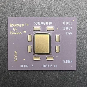 Transmeta TM5500 CPU Crusoe 5500A070010 VLIW x86-compatible processor BGA 700MHz - Picture 1 of 3