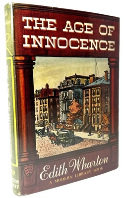 The Age of Innocence (Pulitzer) Edith Wharton, Modern Library 1948 HCDJ in Mylar Foto 1 de 4
