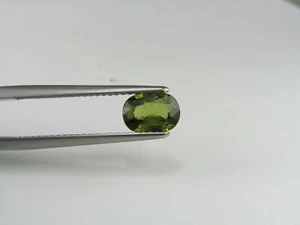 Piedra preciosa suelta zafiro verde elegante natural corte ovalado de 1,03 quilates - Imagen 1 de 3