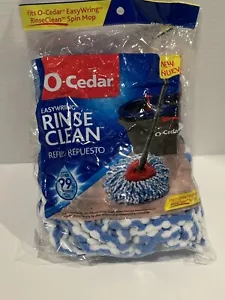 O-CEDAR EASYWRING RISCIACQUO SPIN MOP MICROFIBRA RICARICA TESTA MOP (NUOVO) - Foto 1 di 4
