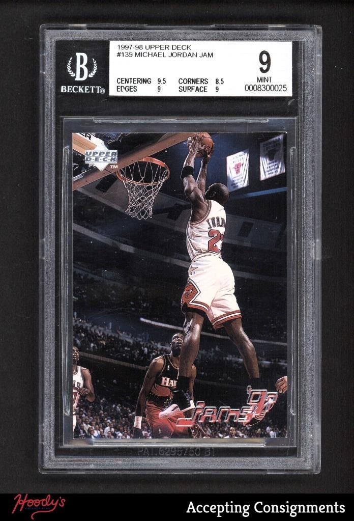 Michael Jordan 1997 Upper Deck #139 Jams Price Guide - Sports Card 