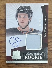 2010-11 Upper Deck The Cup /249 Cam Fowler #157 Rookie Patch Auto RC Ducks