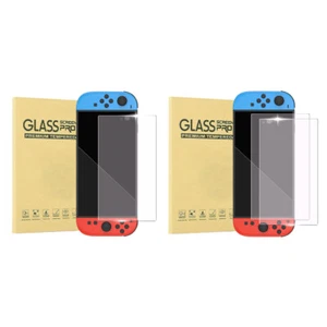 For Nintendo for Switch 2 Tempered Glass Protective Film Anti-Scratch Anti-Glare - Picture 1 of 13