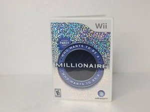 Who Wants to Be a Millionaire (Nintendo Wii, 2010 con custodia, manuale, disco testato - Foto 1 di 3