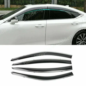 For Lexus ES350/300h 2018-2021 Window Sun Vent Visor Rain Guards Sun/rain Shield - Picture 1 of 8