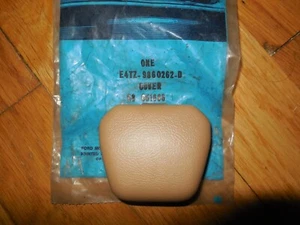 NOS 1984-1986 Ford F150 F250 F350 Front Seat Shoulder Strap Guide Cover Tan - Bild 1 von 2