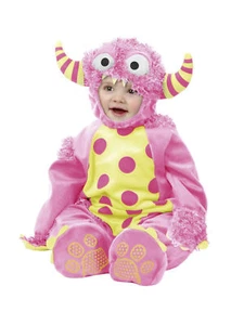 Mini Monster Baby/Toddler Pink Costume - Size 2T-3T - Picture 1 of 2