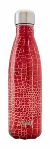 S'well Vakuumisolierte Edelstahl Wasserflasche 17 Unzen Rouge Krokodil - NEU - Bild 1 von 1