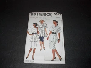 Butterick Pattern 5623 Misses' Kathryn Canover Loose-Fitting Top & Skirt 14~18 U - Picture 1 of 3