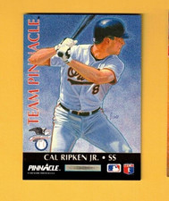 CAL RIPKEN JR--BARRY LARKIN 1992 PINNACLE TEAM  #7