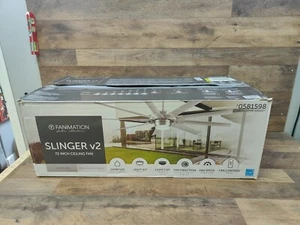 Replacement Parts For Fanimation Slinger V2 Ceiling Fan LP8147SLBN - Picture 1 of 9