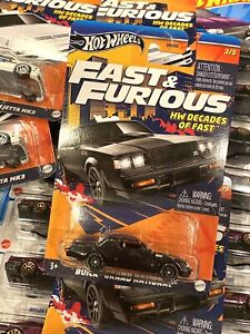 Hot Wheels Fast and Furious HW Decades Of Fast Buick Grand National Hot New 2024