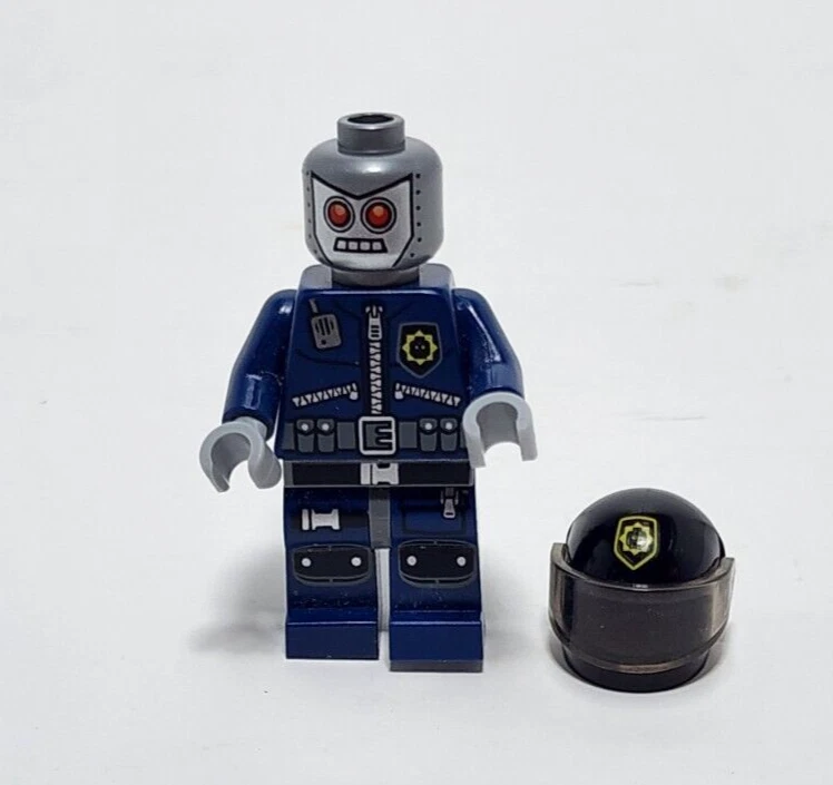 THE LEGO MOVIE Minifigure Robo SWAT With Helmet TLM060 From 70808 - Image 1 of 4