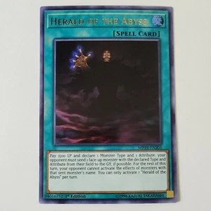 Herald of the Abyss - MP19-EN201 - NM/VLP - Ultra Rare - 1st ed - Yugioh - Picture 1 of 2