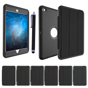 Heavy Duty Kid Cover Military Shockproof Case Stand For iPad 4 3 2 Air 9.7" MINI - Picture 1 of 29