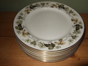 Royal Doulton Larchmont Small Dinner/Salad Plates x 8 TC1019 - Picture 1 of 2