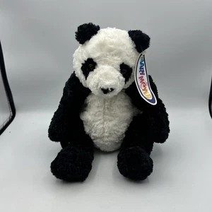 Mary Meyer Vintage 2001 Bamboo The Panda Bear Stuffed Plush Beanbag 10 Inch - Picture 1 of 7