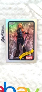 2025 Topp Chrome Marvel Valkyrie - # 187 - Rifrattore stampato sul retro della scheda - Foto 1 di 6
