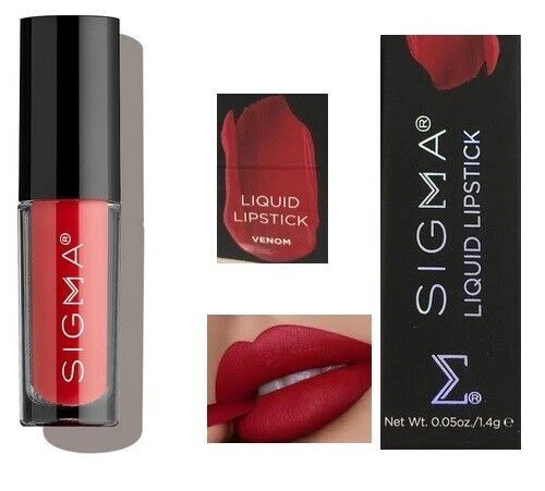 Lápiz labial líquido Sigma Venom Mini nuevo en caja  Foto 1 de 1