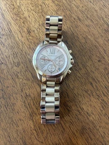 Michael Kors Bradshaw Rose Gold MK5799 Wrist Watch for Women - Picture 1 of 4