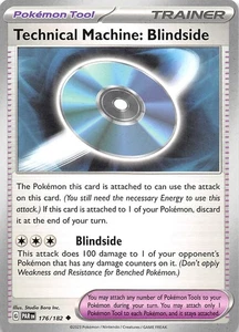 Technical Machine Blindside 176/182 SV04 Paradox Rift Pokemon 009824 - Picture 1 of 2