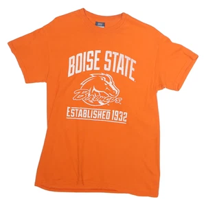 MV SPORT Herren Orange Boise State Broncos Grafik T-Shirt M Kurzarm Crew - Bild 1 von 6