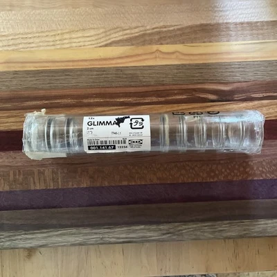 IKEA Glimma Clear Glass Tea Light Candle Holders 12 Count New - Image 1 of 4